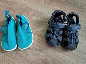 Chlapecké sandály, vel. 26 a boty do vody - 1