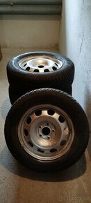 Plecháče s novým zimním pneu pro DACIA DUSTE Fulda 215/65/16 - 1