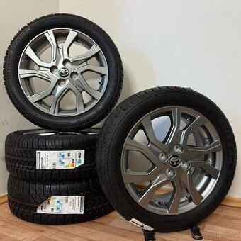 NOVÁ  TOYOTA YARIS 4x100 R16 ET51+ZIMNÍ 195/50R16 9mm GREY