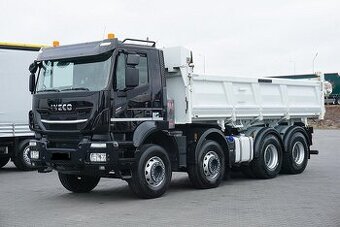 Iveco X WAY 480 8x4 - třístranný sklápěč