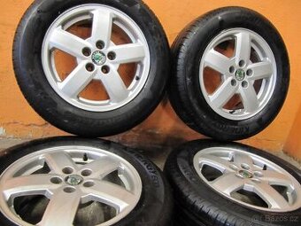 Alu Škoda R15 + 195/65/15