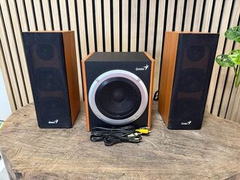 Reproduktory Genius SW-HF2.1 1200 + SP-HF1200A - 1