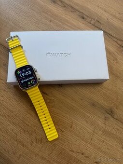 Chytré hodinky Ultra Watch 2 Titanium - žluté