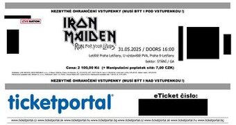 IRON MAIDEN PRAHA 31.5.2025 - stání