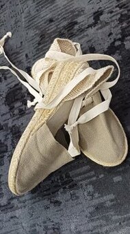 Espadrilky na klínku