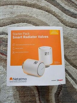 Netatmo Smart Radiator Valves – Starter Pack (nové, nerozbal - 1