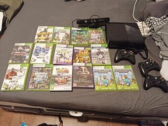 Prodej Xbox 360 s kinectem + hry