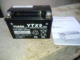 MOTOBATERIE YUASA YTX9