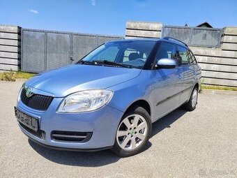 Fabia combi 1.4 i,klima,tempomat,8 x kola,serviska,nová stk