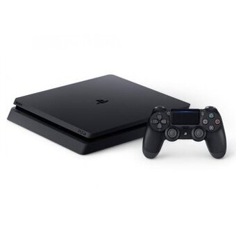PlayStation 4 Slim 500 GB + 2 ovladače