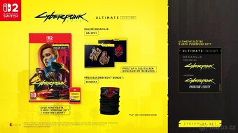 Nintendo Switch 2 + Cyberpunk 2077 + pouzdro