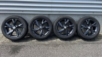 Alu kola 5x112 R17 Škoda Octavia IV Zimni pneu 205/55/17