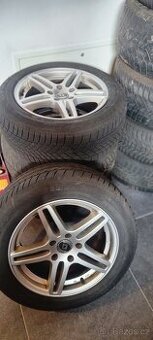 Alu kola Diewa 8Jx17 se zimními pneu 225/55/R17