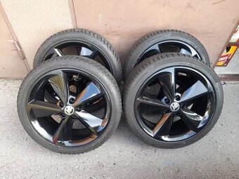 Originál alu kola Škoda model Golus rozteč 5x112 R18.