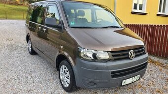 VW TRANSPORTER  T5 2.0TDI 9MÍST MODEL 2011. PĚKNÝ