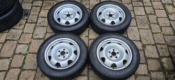 Plechy VW T5 - T6 17", 235/55/17 , 5x120, zimní pneu - zašl