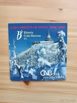 Sada oběžných mincí Česká Republika 1998 Ještěd