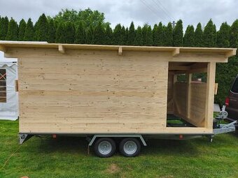 Přístřešek pro hospodářská zvířata 4x2m