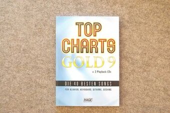 Top Charts Gold 9 - noty pro klavír, keyboard, kytaru