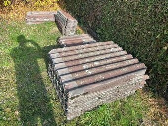 Eternitová střecha cca 250 m² – daruji za odvoz