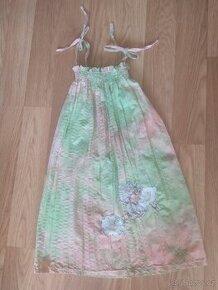 Dívčí šaty na ramínka