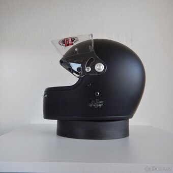 Přilba na motorku, skútr, AJS Retro v_XL, Louis