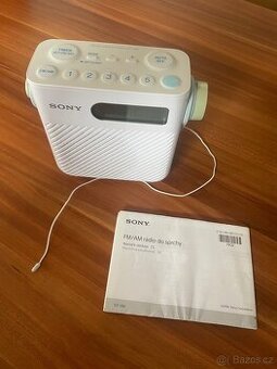 Sony rádio ICF-S80 vhodné do sprchy