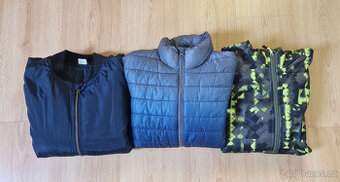 2x Chlapecká přechodová bunda v. 152/158