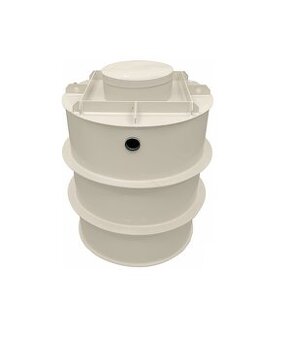 Septik samonsný kruhový 4m3