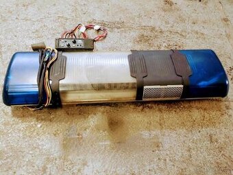 Holomý AZJ 530A Policejní modrý maják rampa