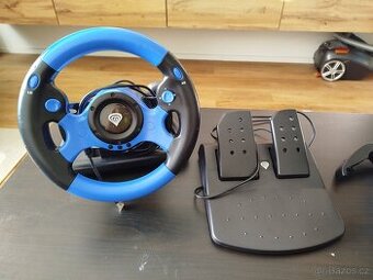 Herní volant SEABORG 350 s řadící pákou a pedály