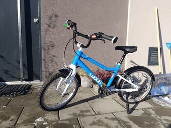 Dětské kolo Woom 3 Automagic, 16", blatníky, stojánek