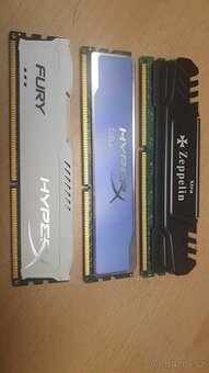 DDR3 RAM 8GB x3ks
