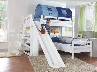 Dětská patrová postel z masivu