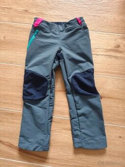 Softshellové dětské kalhoty decathlon