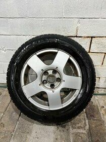 VW ALU kola 5x100 Sada 4 kol