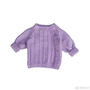 Pletený svetr pro miminko