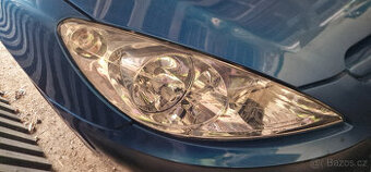 model 307 - náhradní díky - přední světlo levé s motorkem