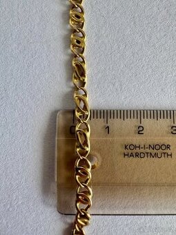 Zlatý řetízek 14K, 60 cm, 11,65 g