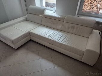prodám  bílou sedací soupravu