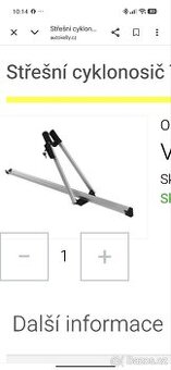 Nosič kol Auto Kelly hliníkový zamykaci 2 ks nove