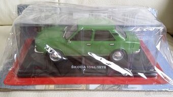 Škoda 100L 1974 Škoda105L 1978 1/24 Hachette