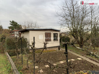 Prodej dřevěné podsklepené zahradní chaty 20m2, zahrada 385 