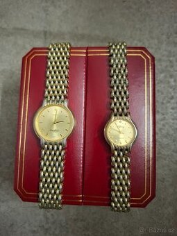 Prodám pozlacené hodinky Tiffany set v originál krabičce