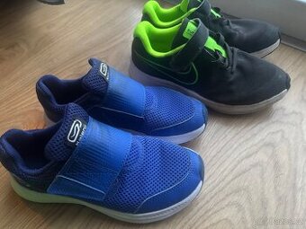 Boty Nike a z Decathlon