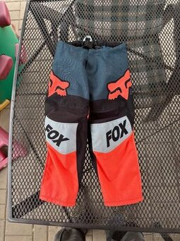 Dětské kalhoty fox motokross