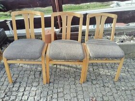 3 židle ton - 1