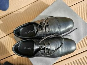 Společenské boty kožené vel. 36 - TOP stav - 1