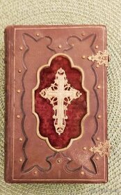 Starožitná modlitební kniha - Posvátní zvukové r.1852