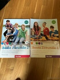 učebnice němčiny beste freunde 1 a 2